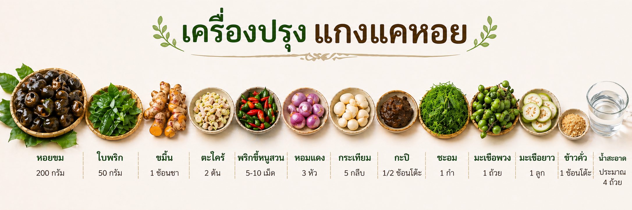แกงแคหอย