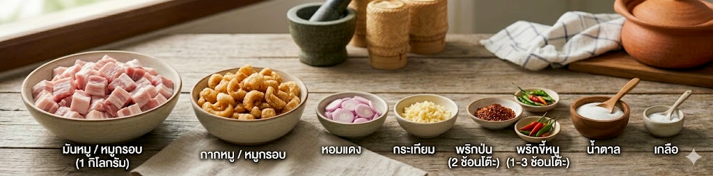 น้ำพริกกากหมู